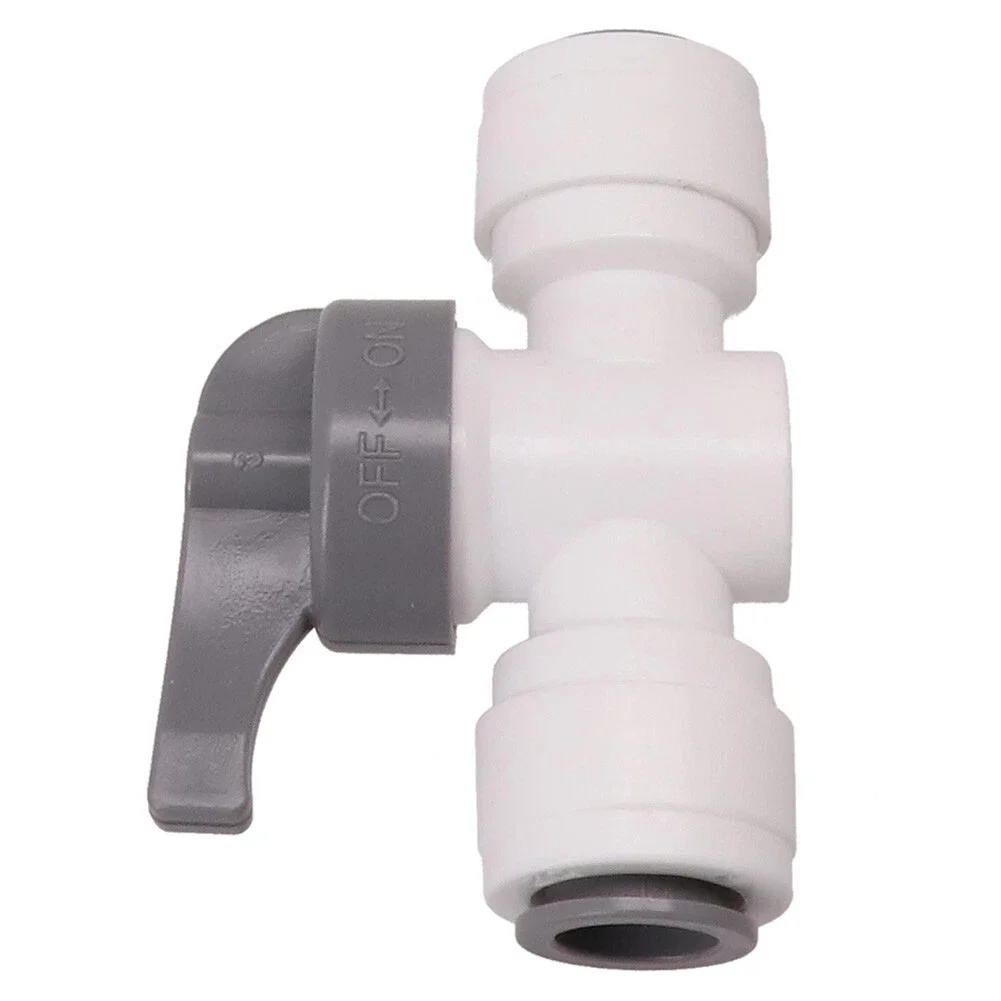

12mm Push Fit Shut Off Valve StopTap For John Guest Essential Flow Control Part For Caravan Motorhome Boat & Campervan Plumbing