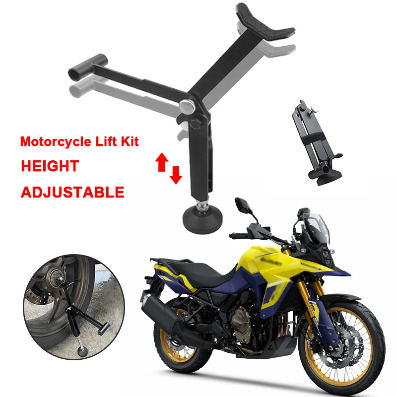 

Motorcycle Folding Lifting Support Frame For SUZUKI V-STROM 800DE 800 DE DL 250 650 1000 1050 XT Vstrom 1000XT 1050XT XT DL1050