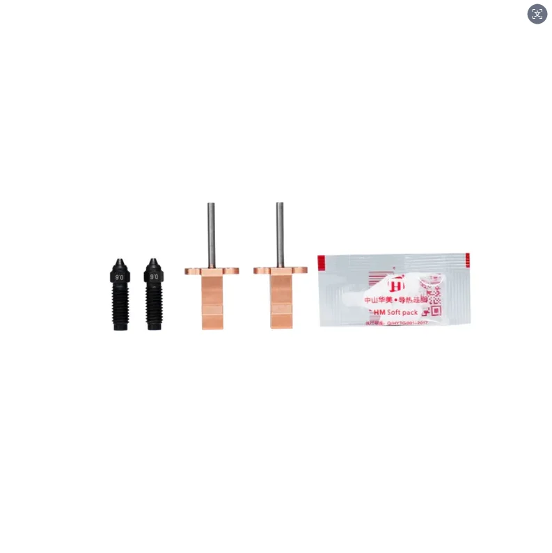

2PCS 0.6mm Hardened Steel Nozzle Kit For Sovol SV08/T300