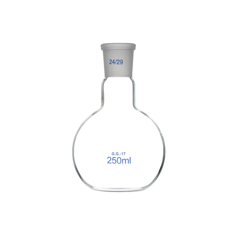 Spherical fat extractor Soxhlet extractor high borosilicate thickened distillation flat bottom flask 150/250/500/1000/2000ml