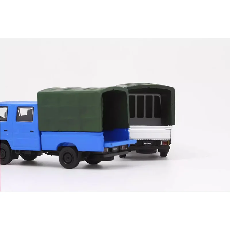 รถบรรทุกอีซูซุ NHR Elf รุ่นใหม่ ขนาด 1:64 ของเล่นจำลองโลหะผสมแบบหล่อขึ้นรูป รุ่น Model1 One ของเล่นสะสมแบบกำหนดเองได้