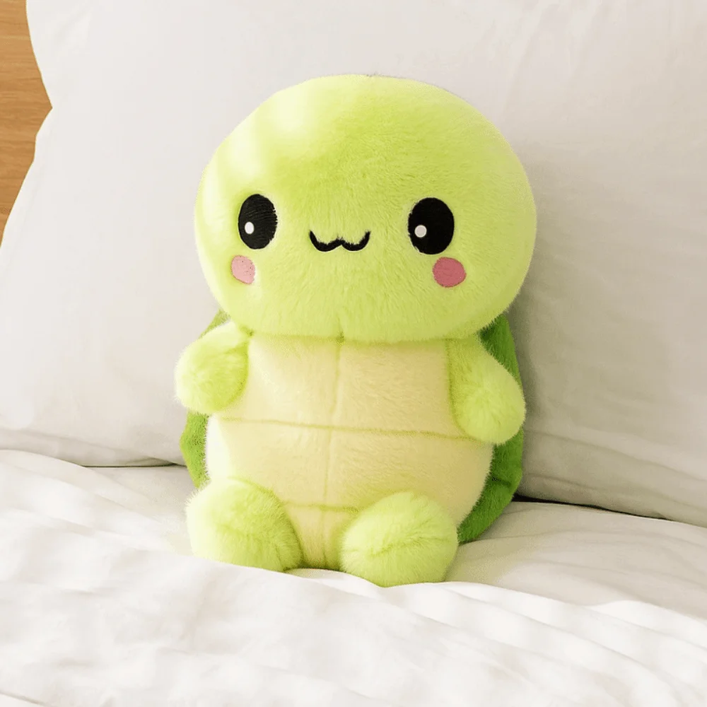 Jouets en peluche tortue de mer moelleuse, Collection d'animaux de dessin animé, oreiller doux et mignon, poupée animale, anniversaire, noël pour enfants