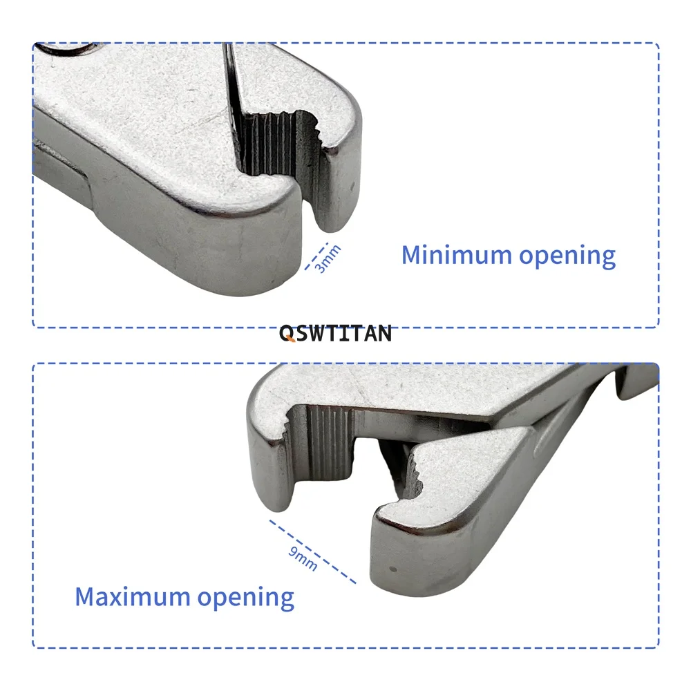 Veterinary pedicle screw rod 5.0 5.5 6.0 rod holding forceps spinal lumbar titanium rod clamp Pliers Holder