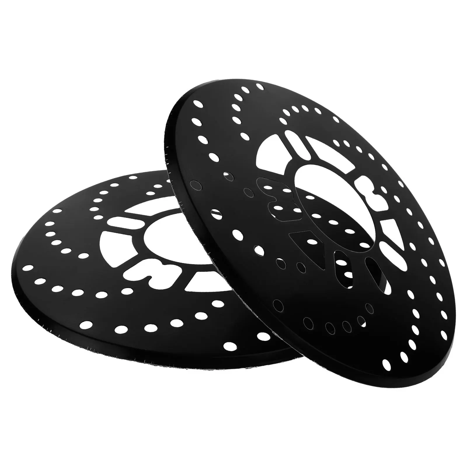 زوج واحد من غطاء قرص الفرامل من سبائك الألومنيوم، مظهر السيارة المحسن، تركيب سريع وسهل متوافق مع موديلات السيارات المتعددة #2