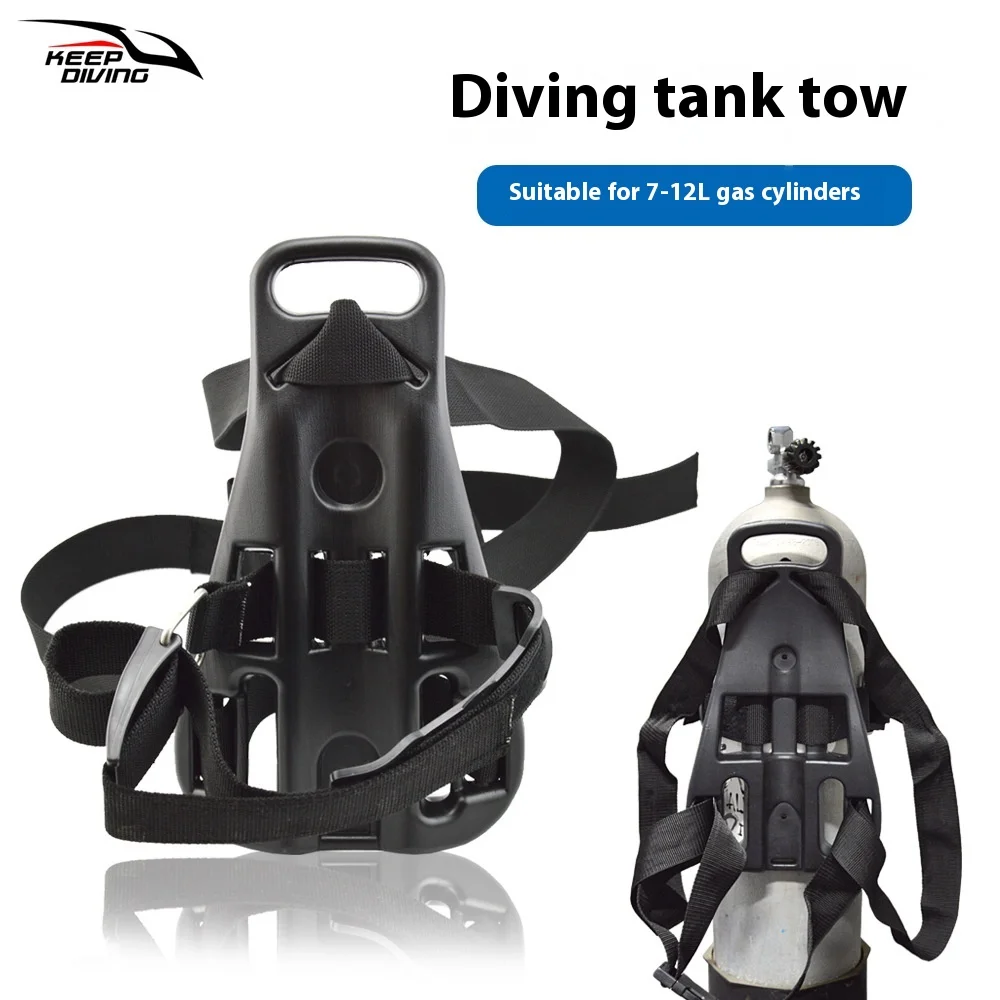 Keep Diving Oxygen Cylinder Back Support Cylinder Back Holder Bracket Fisherman Fishing Underwater Work BT-804