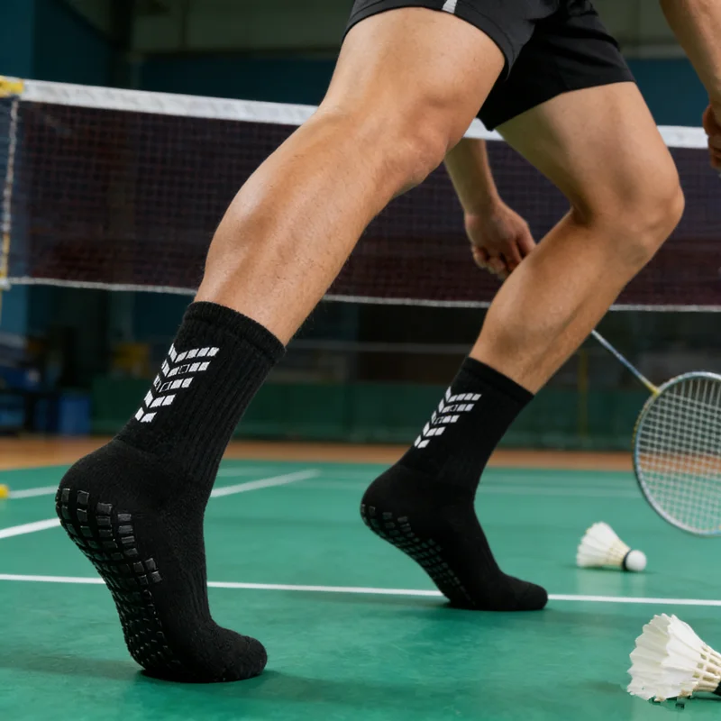 

1/5/10 пар мужских и женских спортивных носков с нескользящей ручкой, футбол, баскетбол, футбол, велоспорт, бег, пеший туризм, теннис, скейтборд, носки