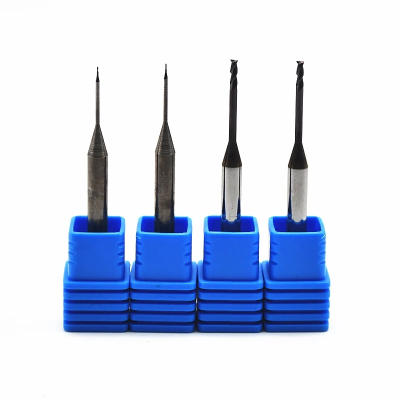 

XANGTECH Roland DLC Milling Burs Dental Cad Cam Drill Tools 0.3mm Flat 1.5mm For Zirconia Blocks