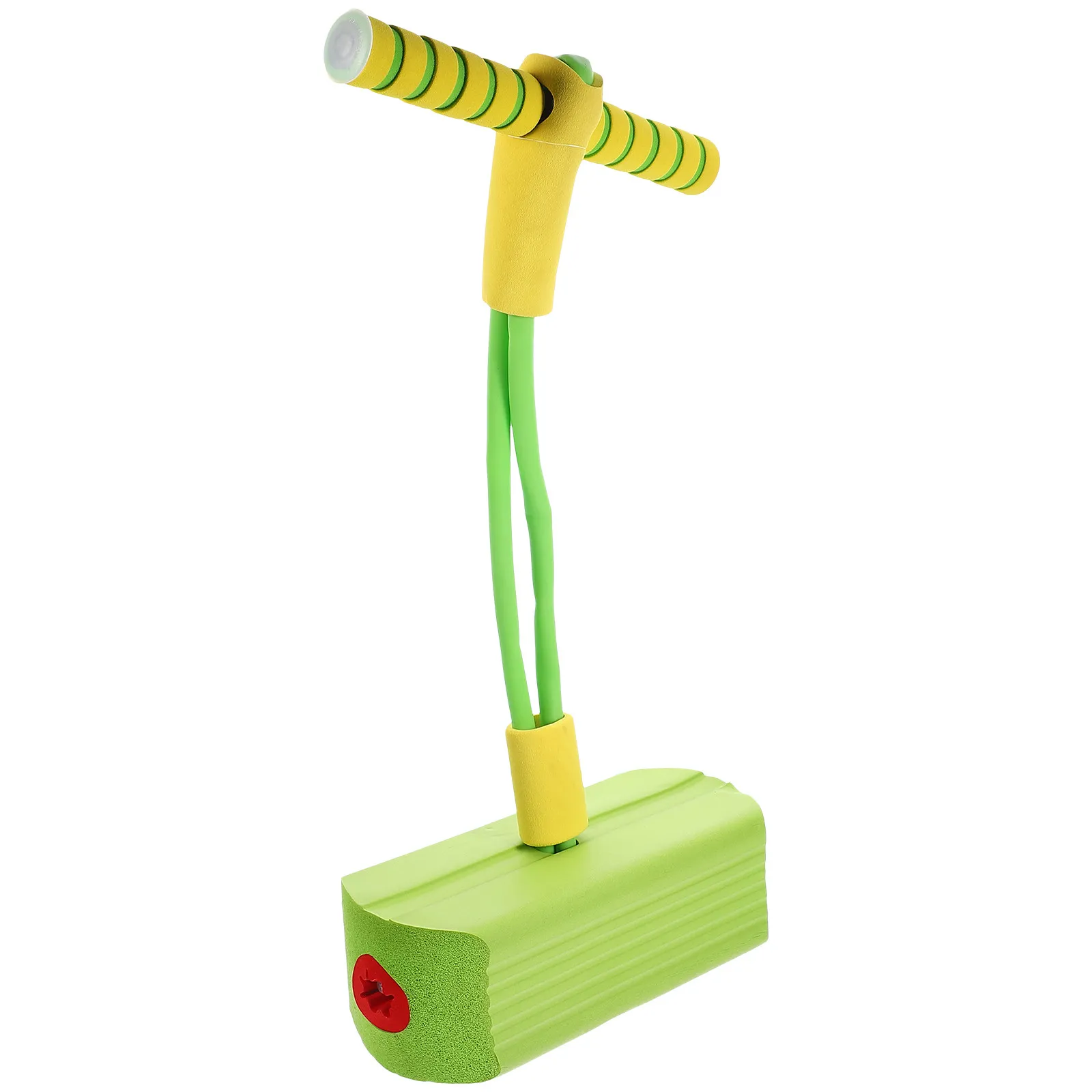 

Игрушка-попрыгун в форме мультяшного персонажа, забавная прыгающая игрушка с ручкой, случайный цвет, для развития моторики