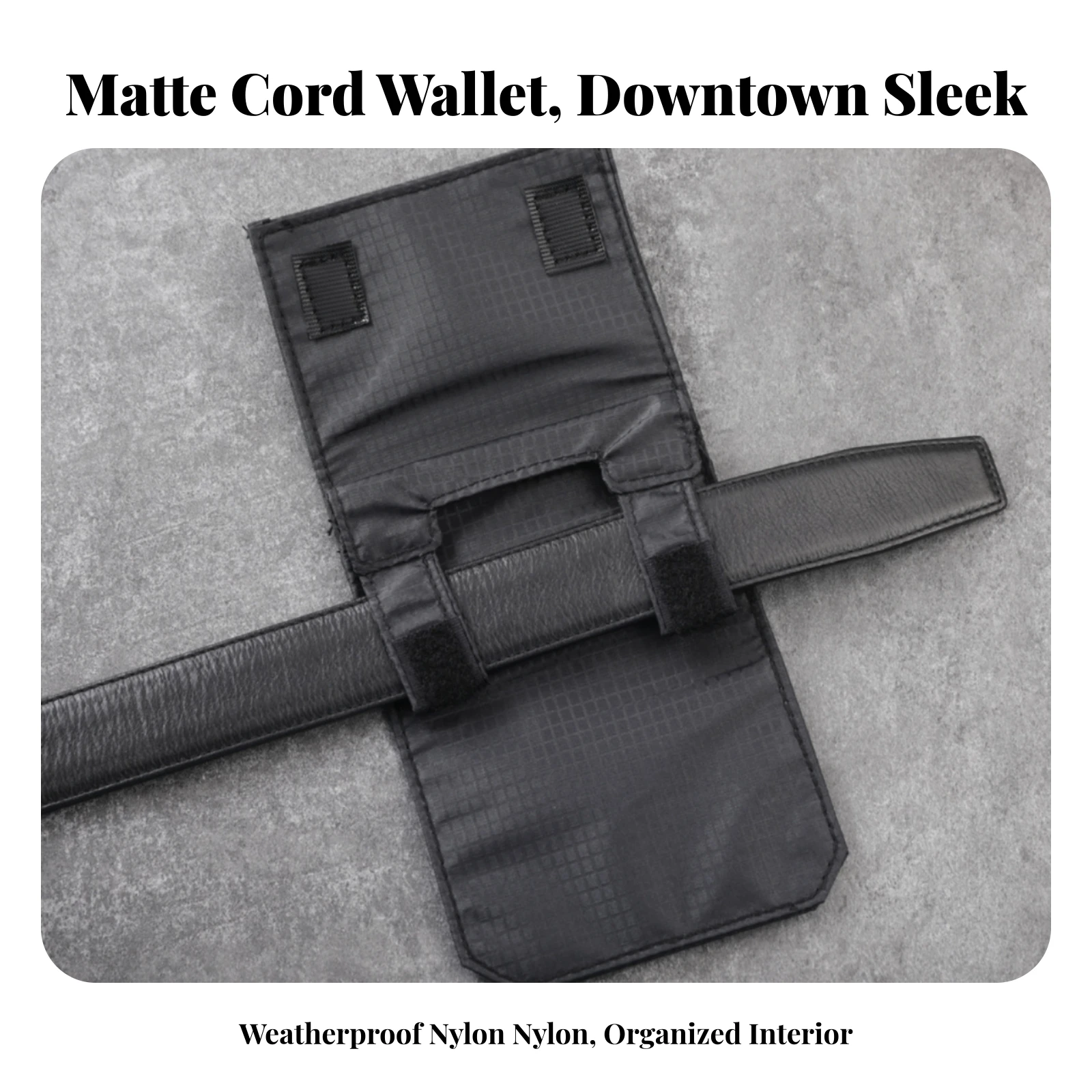 Nylon Waist Pouch Compact Belt Loop Pouch Fanny Pack Slim Bag Long-Lasting for Travelers, Travel, Daily Commute