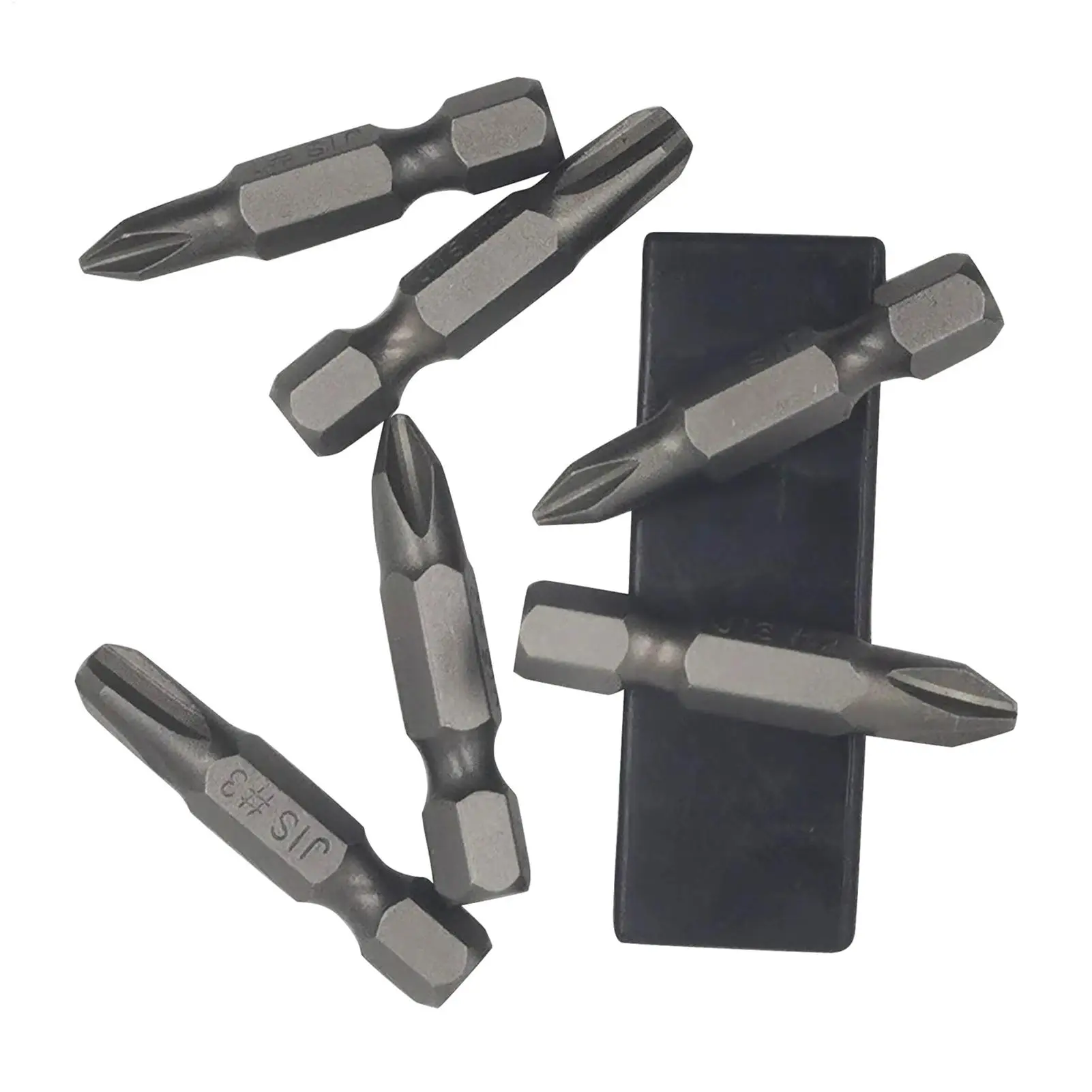 Screwdriver Bit Set 1/4 Hex Shank 35mm Heavy Duty Repair Tools 6-Piece Motorcycle Screwdriver Bits For Woodworking Plumbing