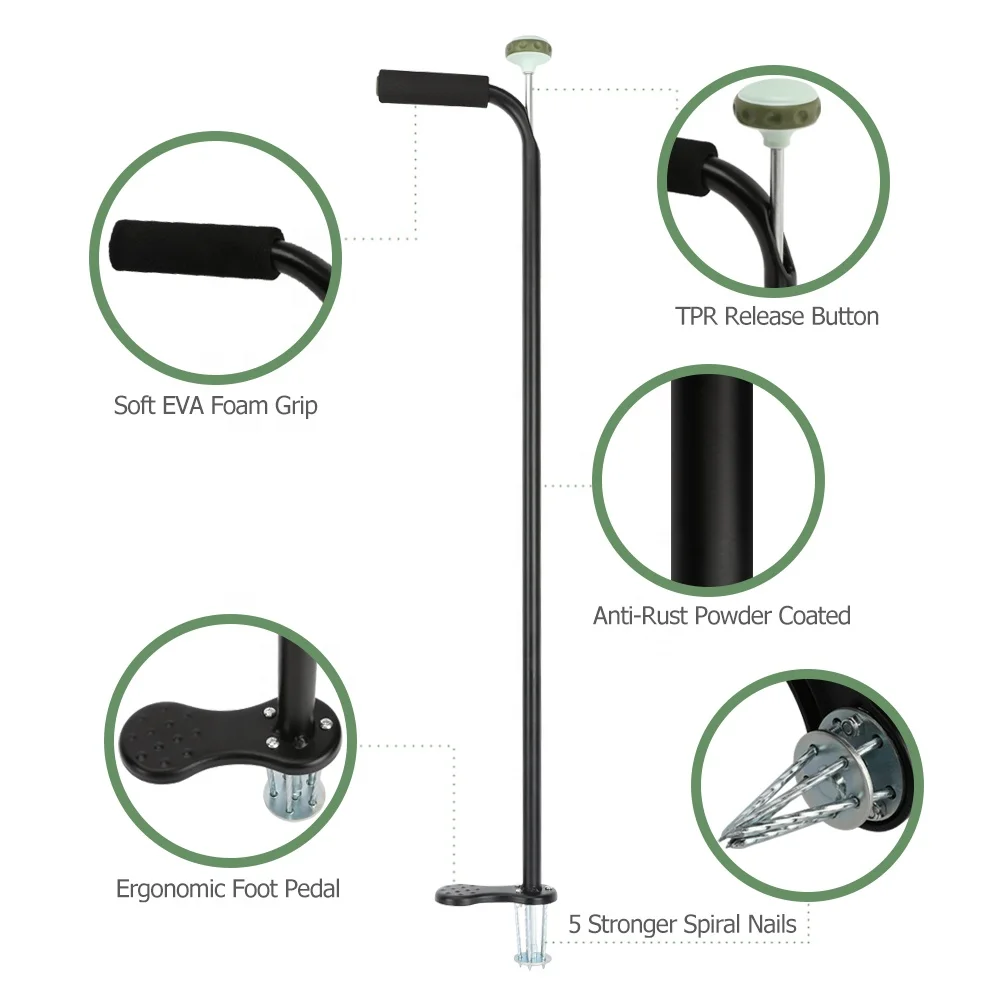 Extracteur de mauvaises herbes de jardin manuel, outil de désherbage debout pour Patio à Long manche 2025