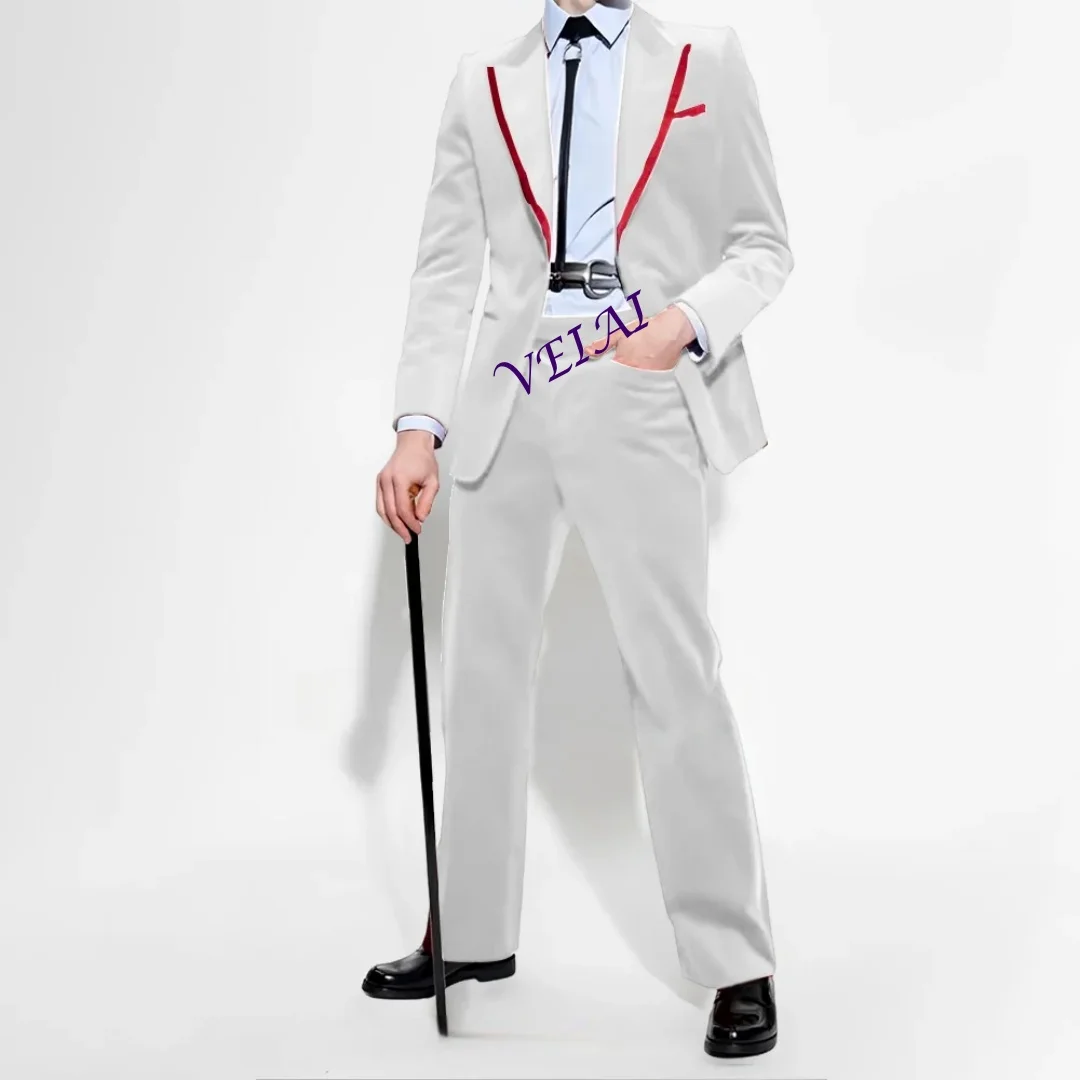 

CustomizedFashion Mint Mens Suit Indo Western Blazer Custom-made Clothes for Wedding Groom Prom Party Gentlemen Tuxedo Gift