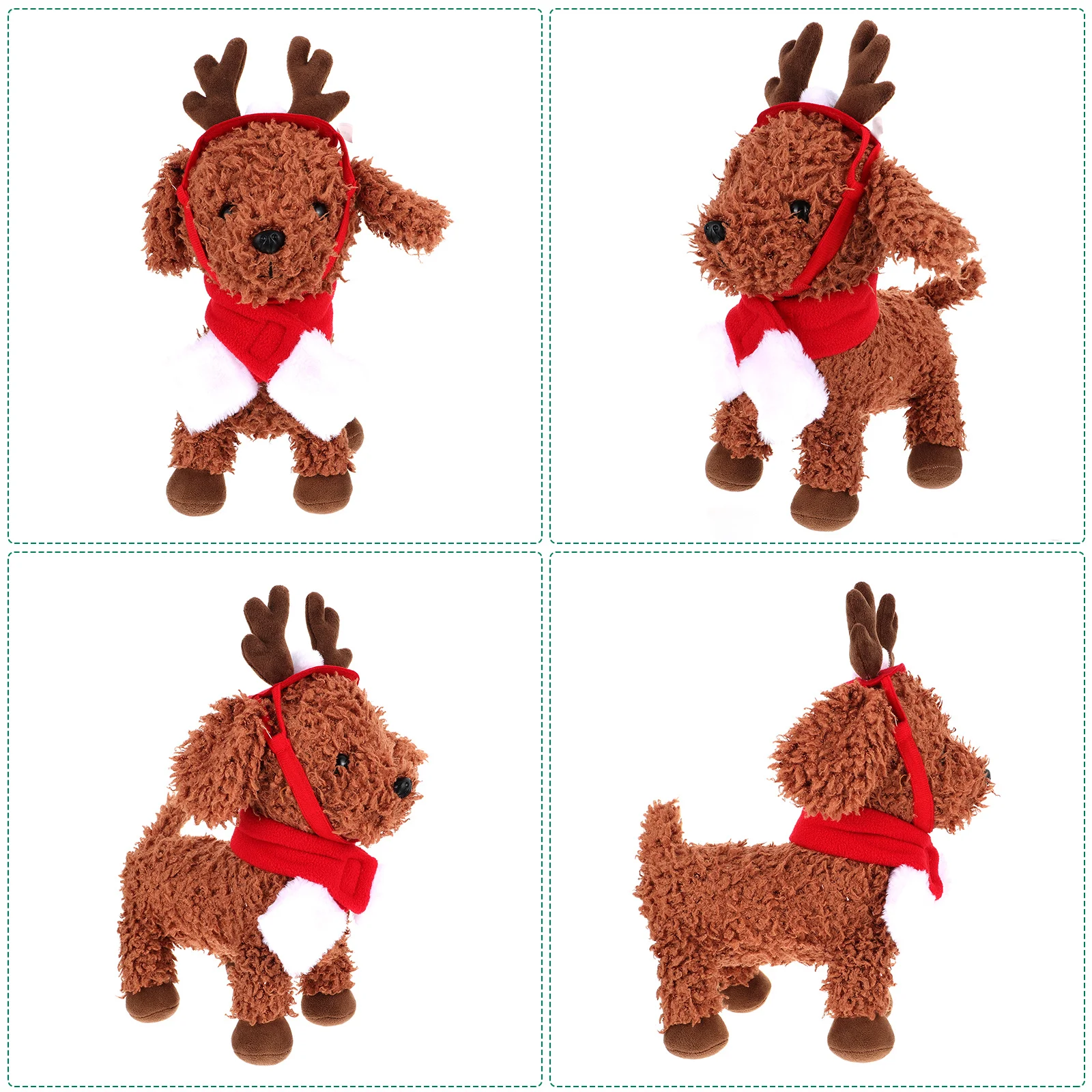 

1Set Simple Elegant Christmas Reindeer Antler Headband Lovely Pet Xmas Hair Clasp Dog Cat Christmas Decor Dog Xmas Hair Clasp