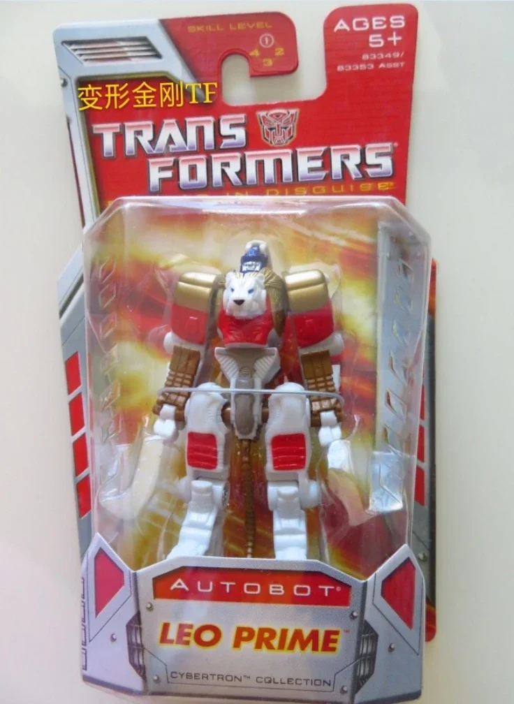 Genuine Transformers Action Figure Legend-level Jingvatian Victor Optimus Prime White Lion Rare Movable Model Toy