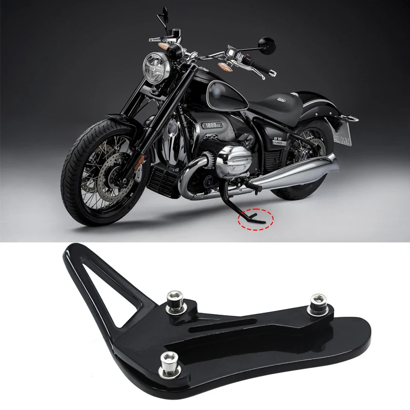 Dla BMW R18 R-18 R 18 Classic 2020 2021 2022 Motocyklowy stojak boczny powiększający płytę Kickstand Extension Pad