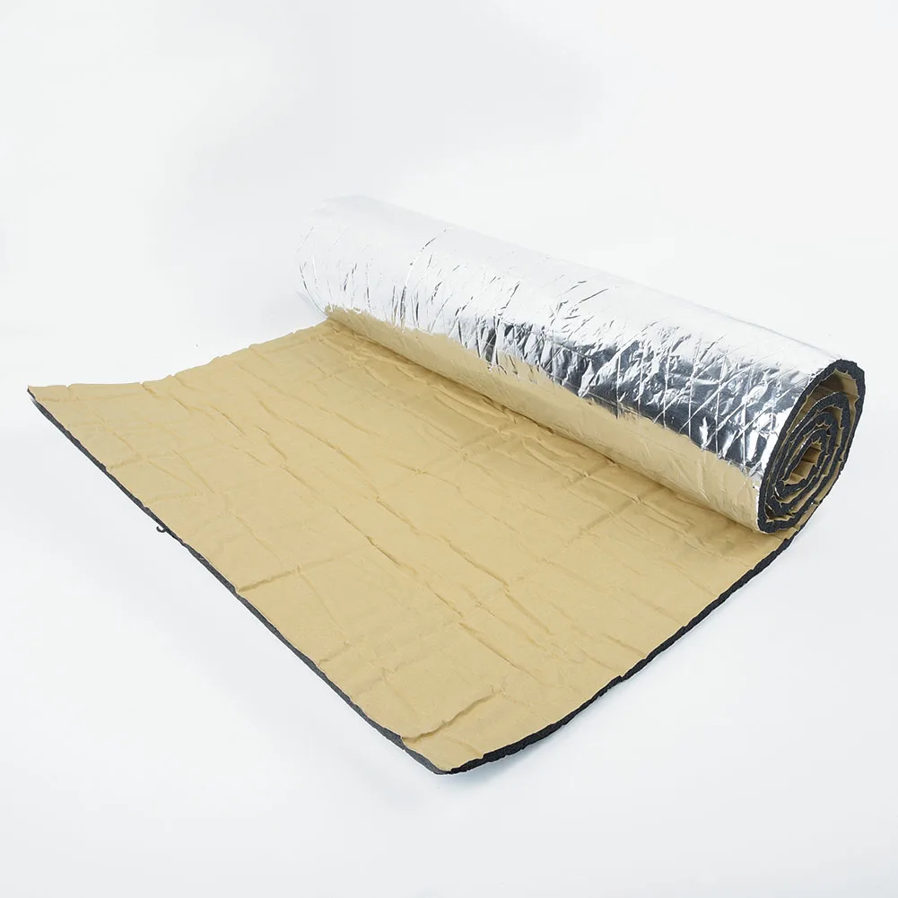 Sound Heat Deadener 100*40cm For Door Chassis Tail Box Car Sound Proofing Deadening Vehicle Insulation Closed Cell Foam