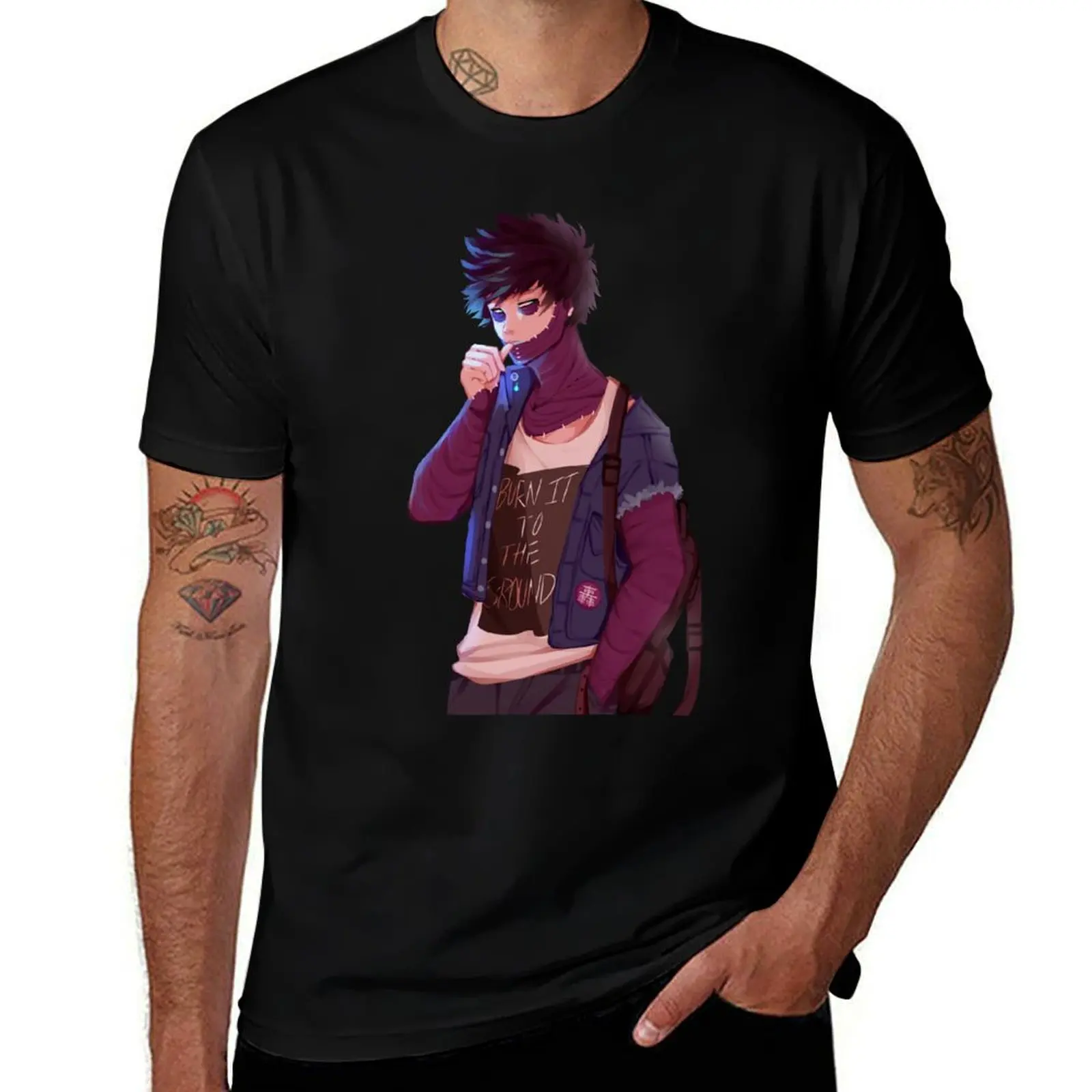 

Dabi + Grudge Fashion T-Shirt Trendy Print Short Sleeve T-Shirt