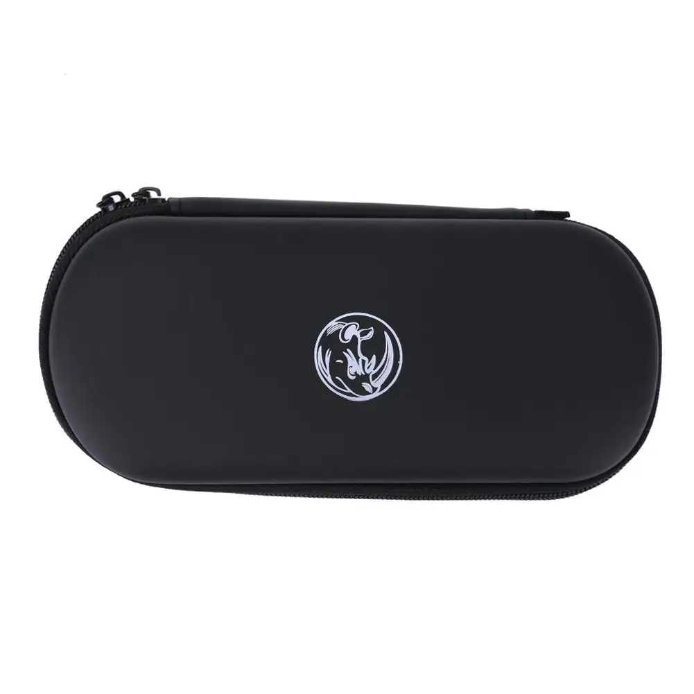Bolsa de armazenamento dura de eva, resistente ao desgaste, portátil, para viagem, estojo protetor de eva para console de jogos psp1000/2000/3000