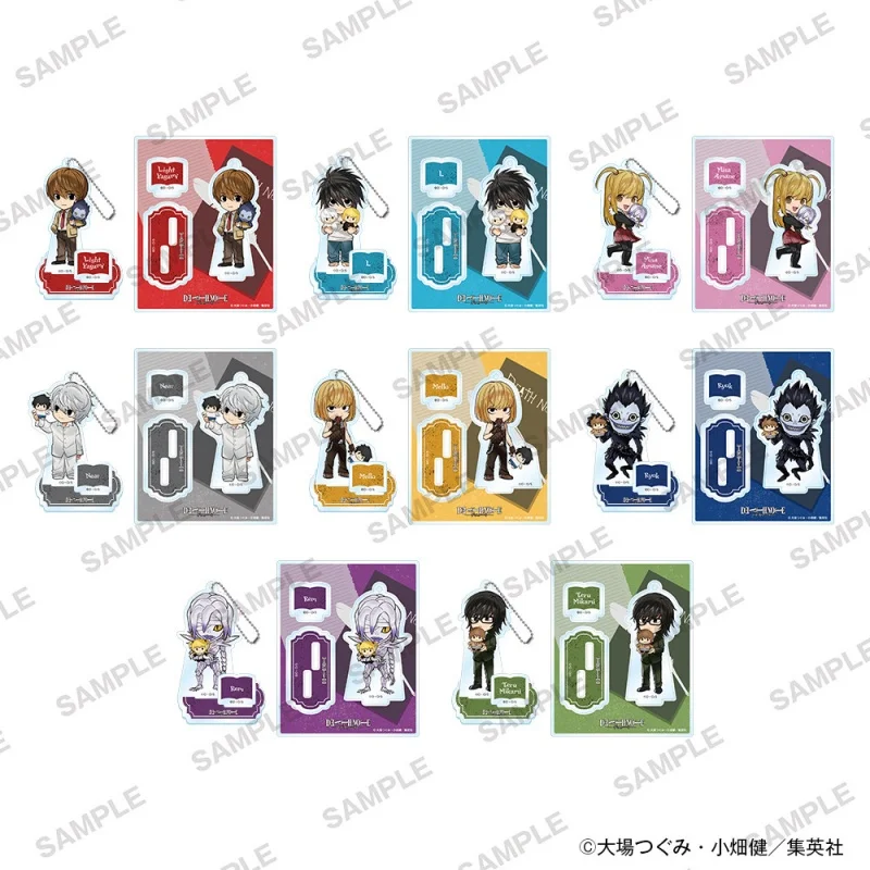Anime Death Note: Yagami Light, Ryuk, Lawliet, Mello e Nearholder - Modelo de Acrílico para Decoração de Bolo, Presentes para Amigos