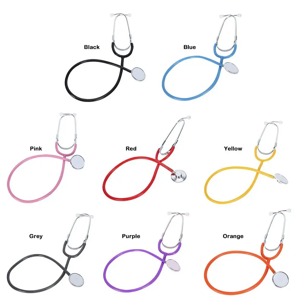 Multi Color Stethoscope Toy Family Parent-Child Games DIY Teaching Stethoscope Plastic Imitation Plastic Stethoscope Kids