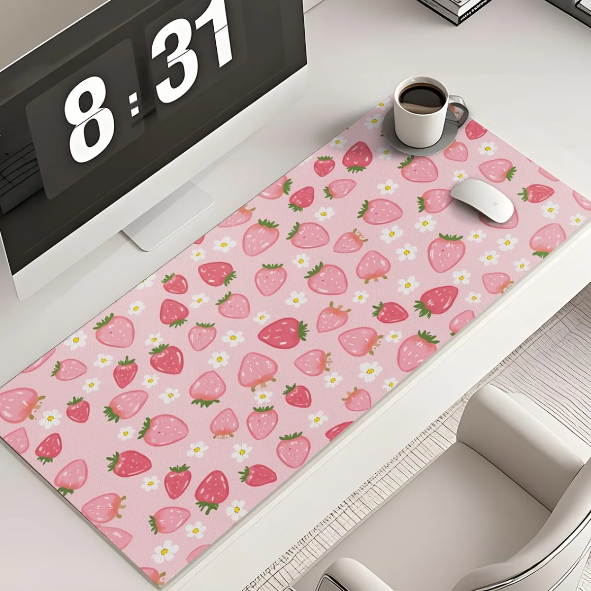 

Rubber Non-Slip Odorless Desk Pad Eye Protection Writing Mat for Student Learning Home School Office Computer Use