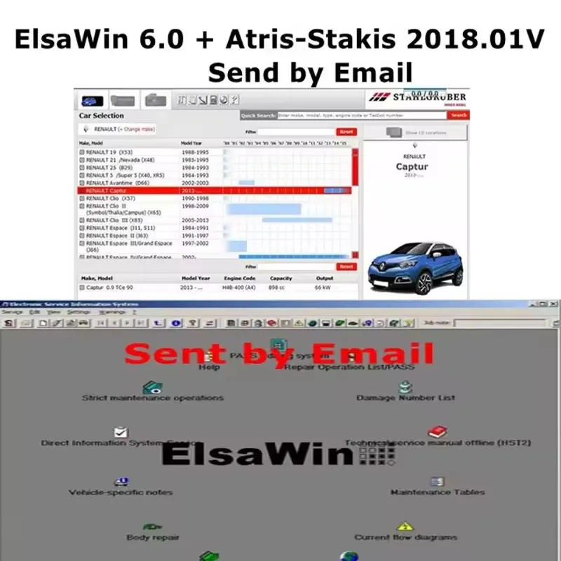 

ElsaWin 6.0 Software Latest Version for V-W For A-udi For Sk-oda For S-eat auto repair software Elsa Win 6.0 Wiring diagra
