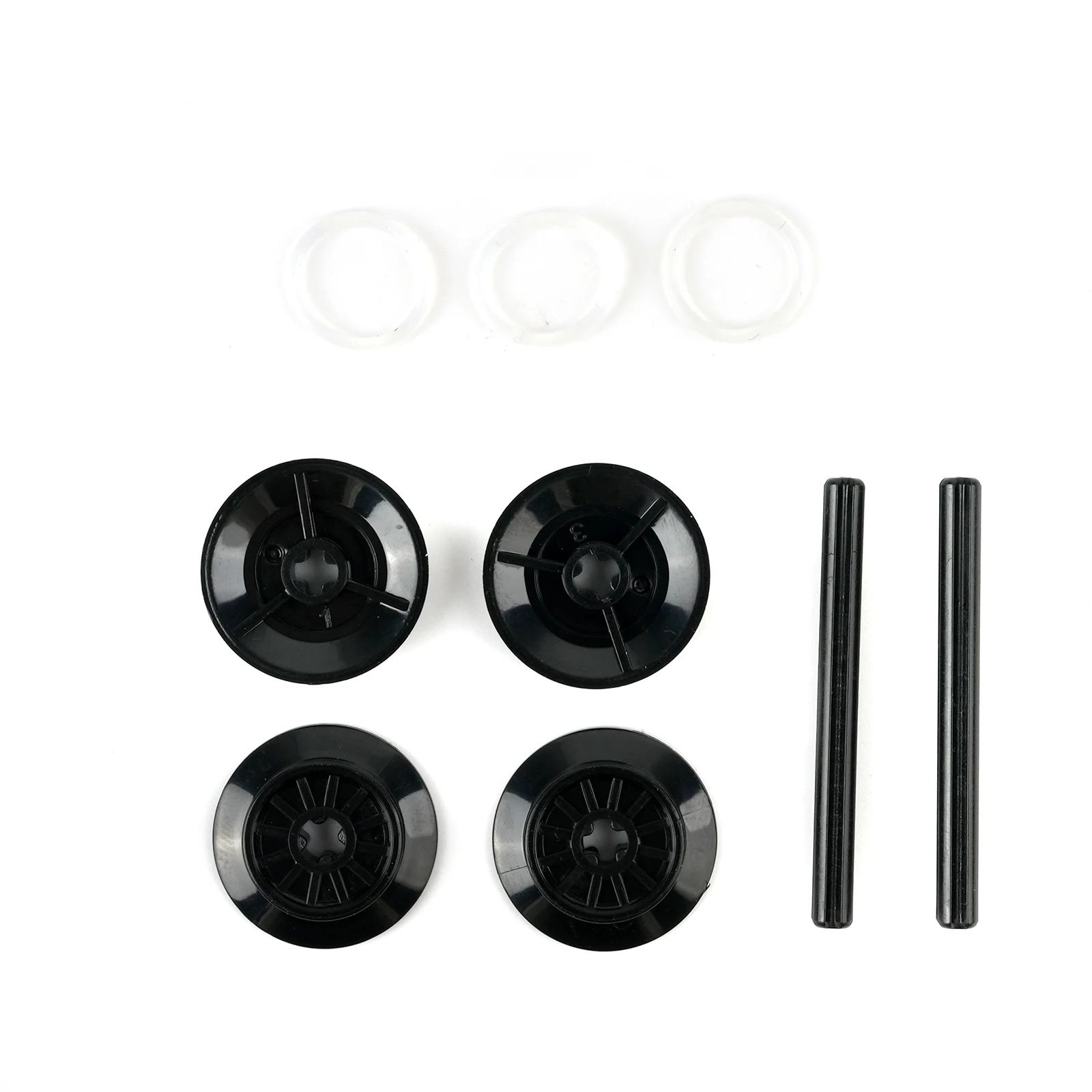 1/2/4 Piezas Motor de tren con ruedas y eje, Bloques de construcción 88002, Motor de potencia de alta velocidad para kit de rieles de tren MOC, Modificación de mejora de potencia