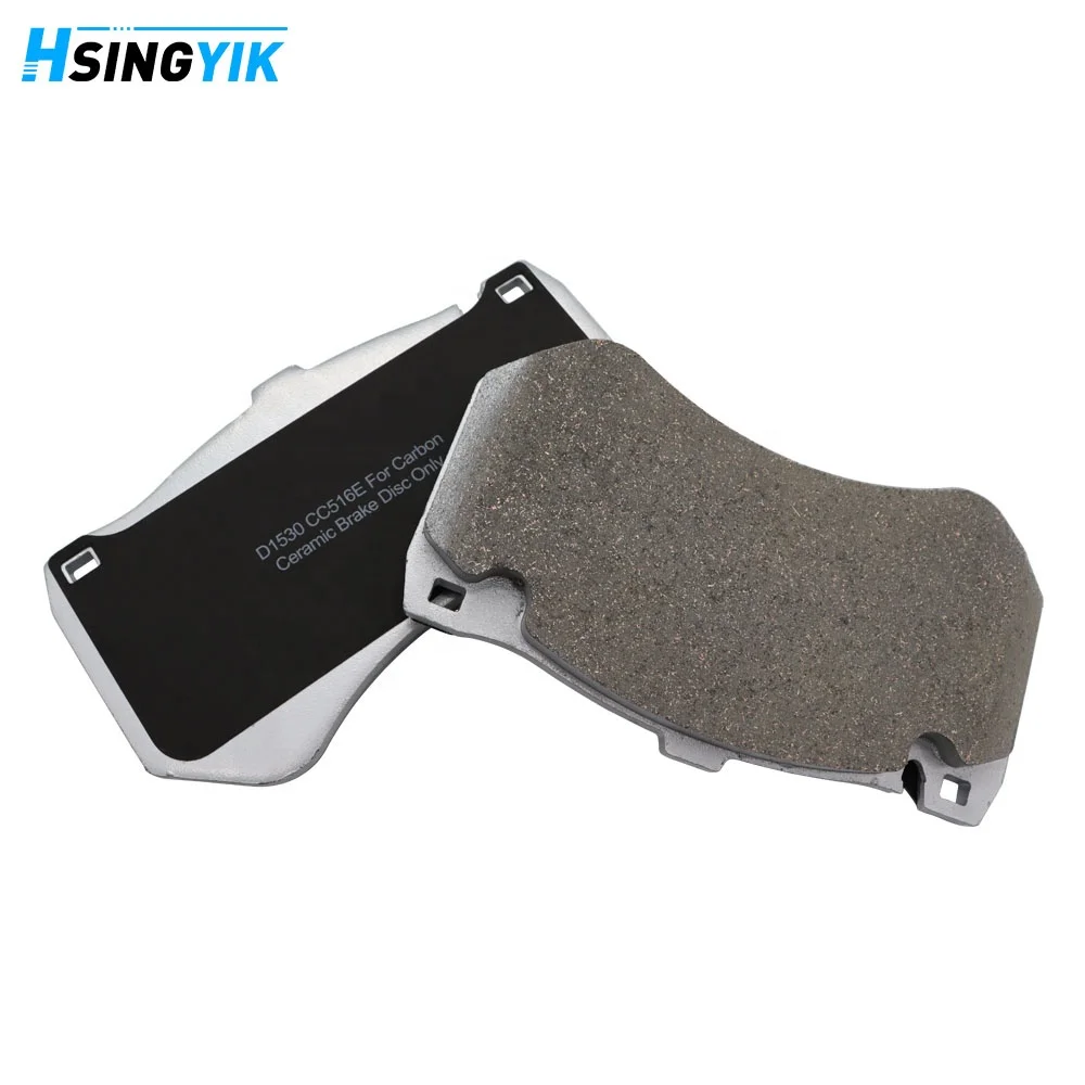 Track Ready High Temp Friction Material D1530 0004206800 Front Carbon Ceramic Brake Pad For Mercedes Benz SLS AMG C63 E63 GT