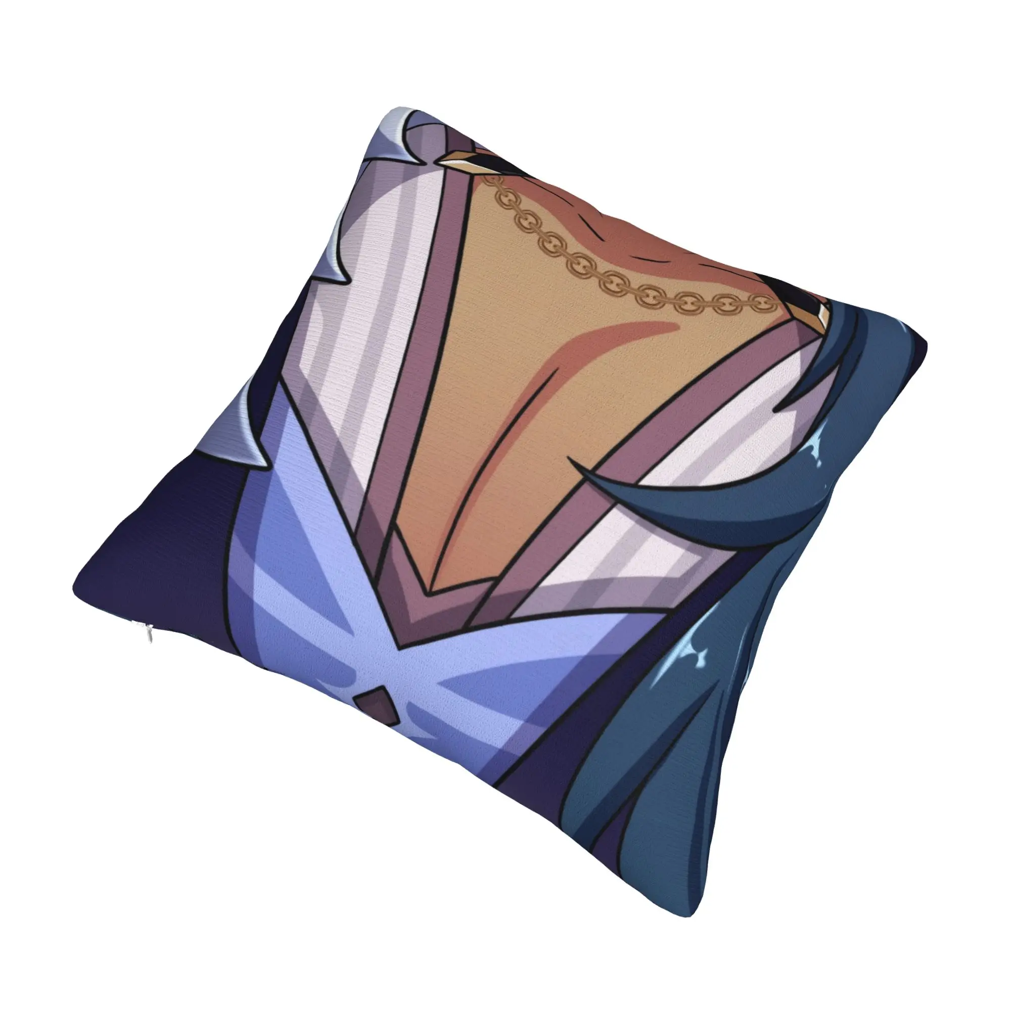 Genshin Impact Kaeya Tiddies Pillow Home Decoration Anime Game Luxury Cushion Cover Square Pillowcase
