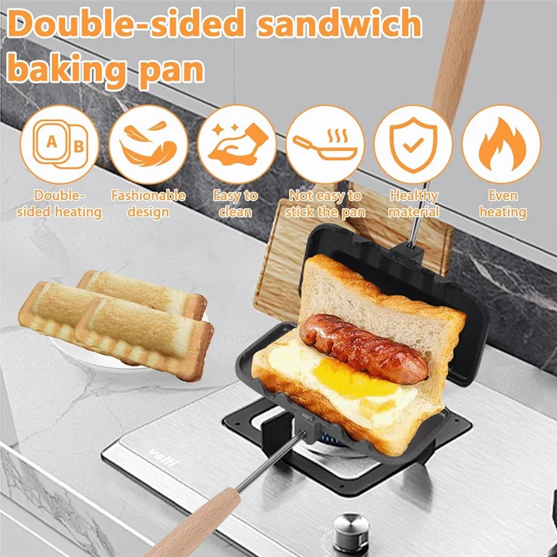 Ontbijt Sandwich Maker, Sandwi - Hot Dog Press recensie en prijs