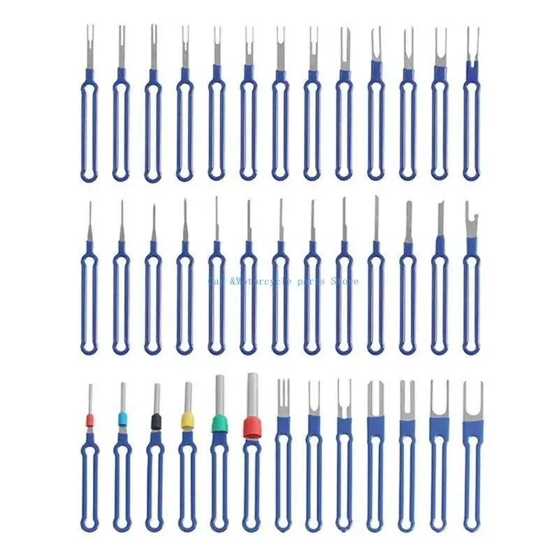 

Y9UC Essential Car Terminal Release Tool Electrical Wiring Pin Remover Suitable for Vehicle Maintenance Home Garage Use