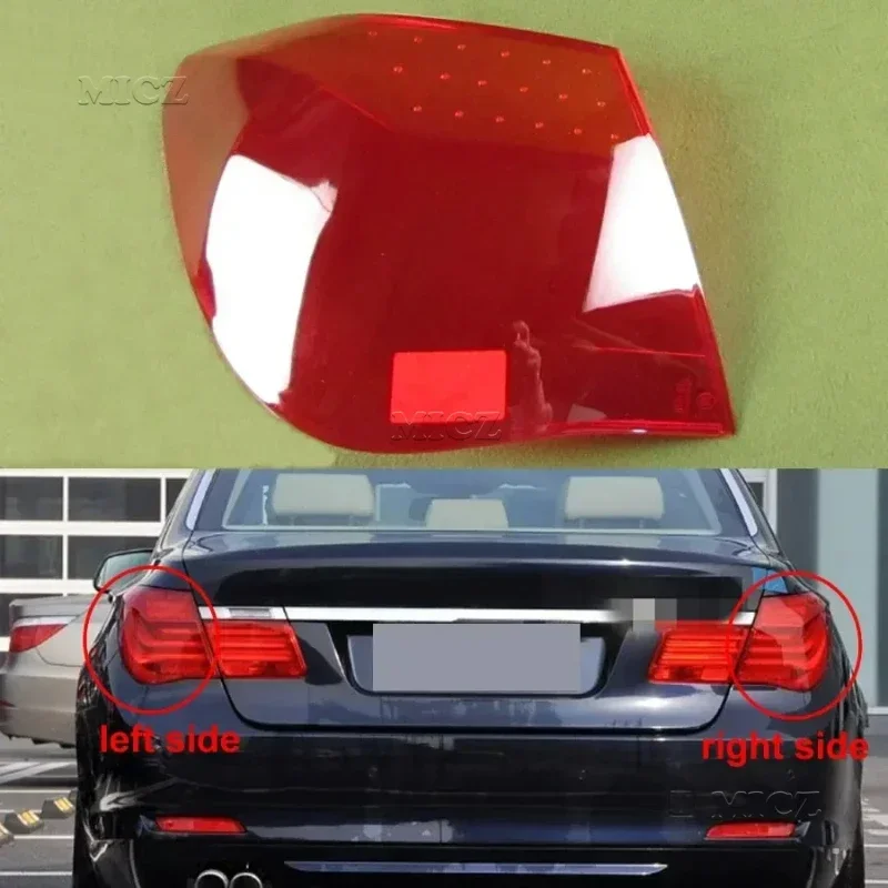 For BMW 7 Series F02 Rear Outer Tail Lamp Cover Brake Lights Shell Replace Original Lampshade 2009 2010 2011 2012 2013 2014 2015