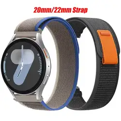 20mm/22mm Strap For Samsung Galaxy Watch 4 5 6 7 classic/active 2/3/Gear S3 Trail Loop bracelet Huawei Watch GT 2/2e/3 Pro band
