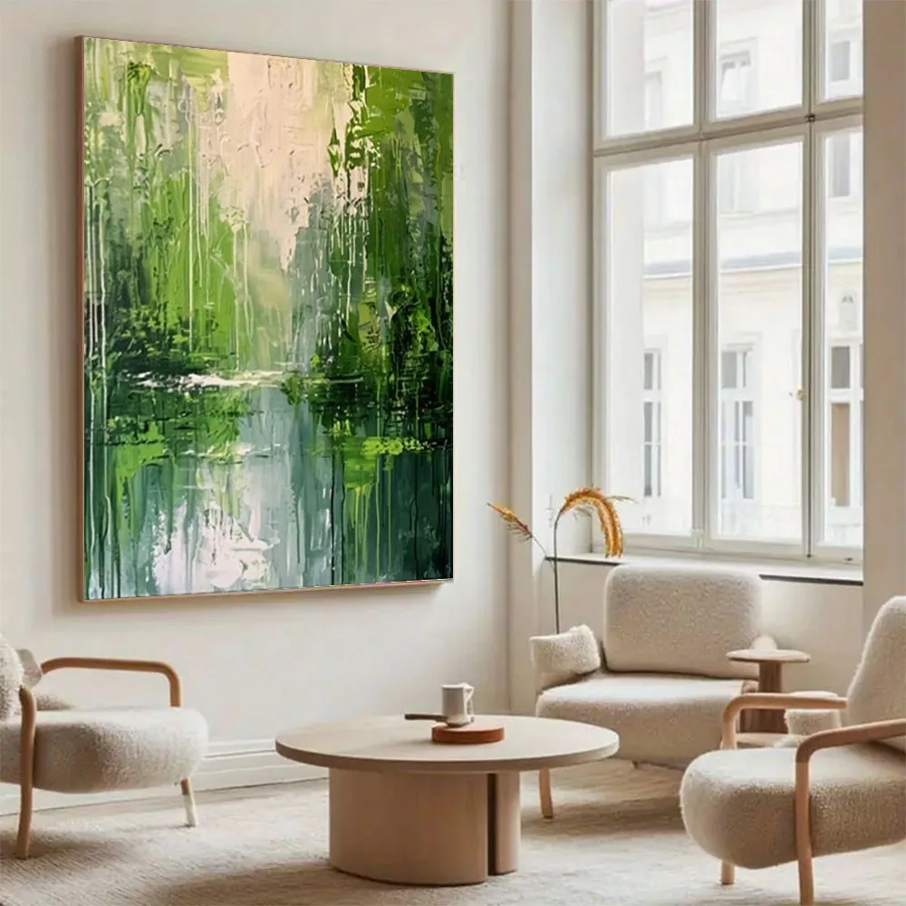 

High Quality Hand-Painted Oil Painting On Canvas Modern Knife Building Scenery Wall Art Poster Street Landscape For Room Decor