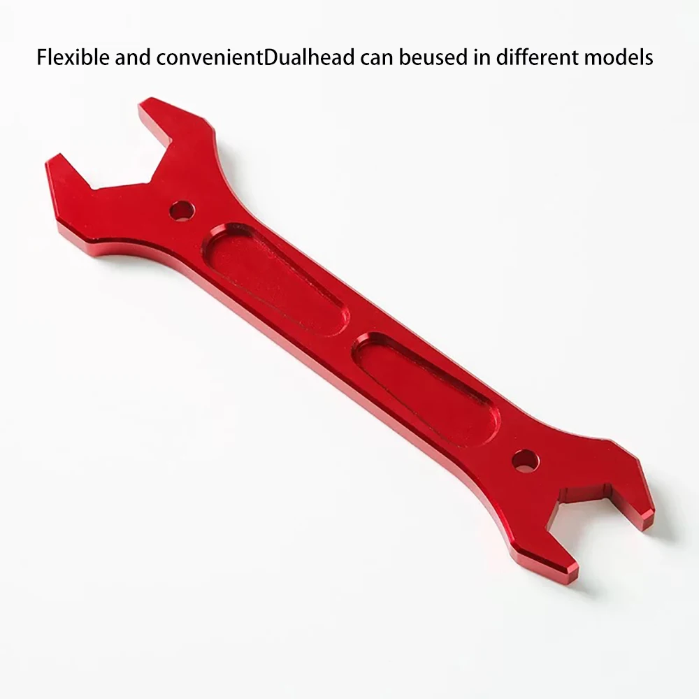 Red Aluminum Alloy Wrench Car Repair Modification Tool - Wrenchan3-AN16Oil Cooler Oil Pipe Joint Auto Tool