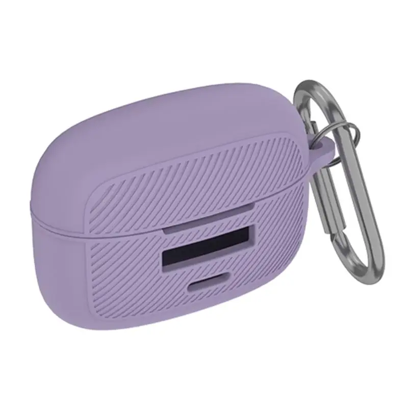 31BA Daily Carry Charging Case Cover with Silicone Shell Build, Open Port Design, and Carabiner Clip Storage Support