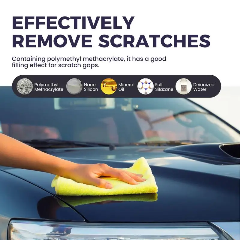 

Car Scratch Repair Kit Paste Paint Care Set Car Care Kit Scratch Remover for Vehicles Car Wax Auto Accessories for Polishing