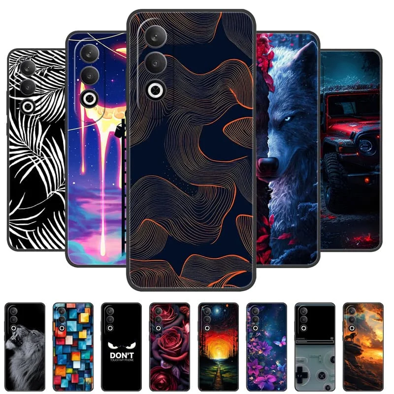 حافظة لهاتف OnePlus Nord CE4 لهاتف OnePlus Ace 3V Funda حافظة هاتف من السيليكون الناعم لهاتف One Plus Nord CE 4 / Ace3V غطاء Coque Butterfly