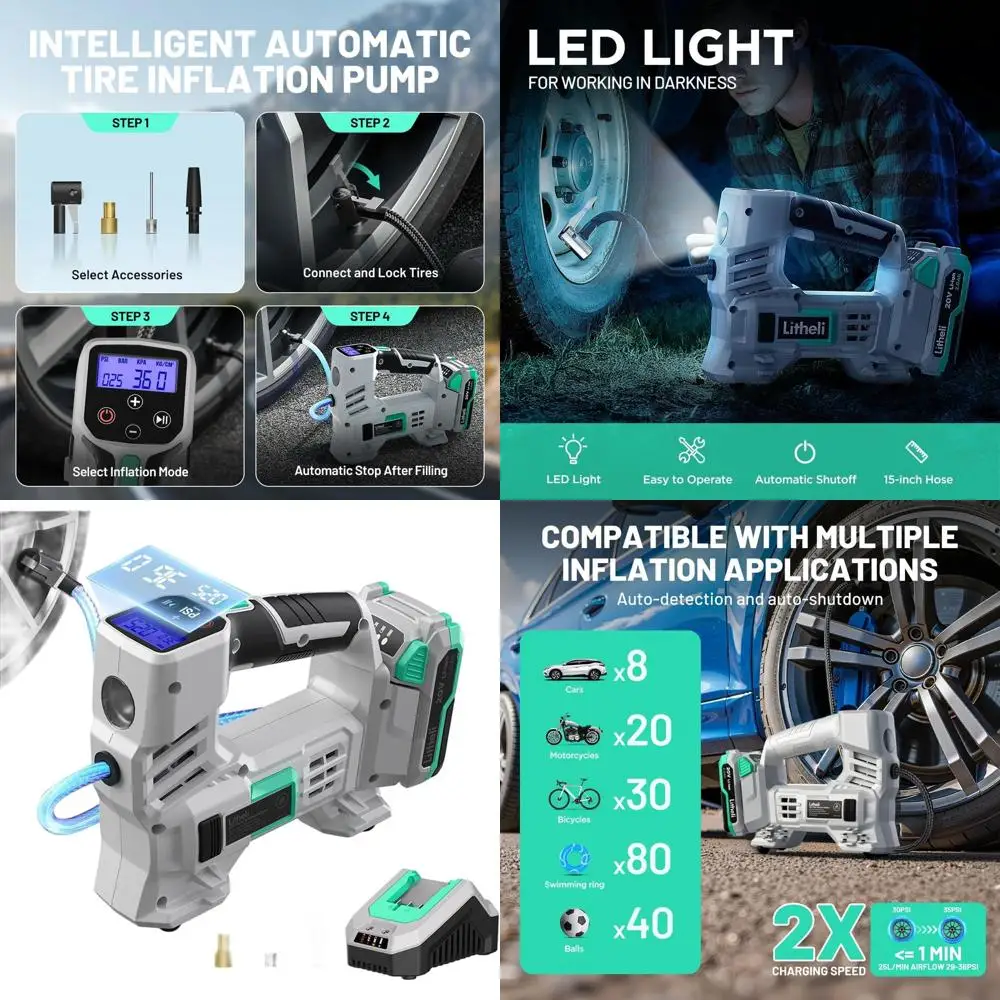 20V Cordless Tire I… - image