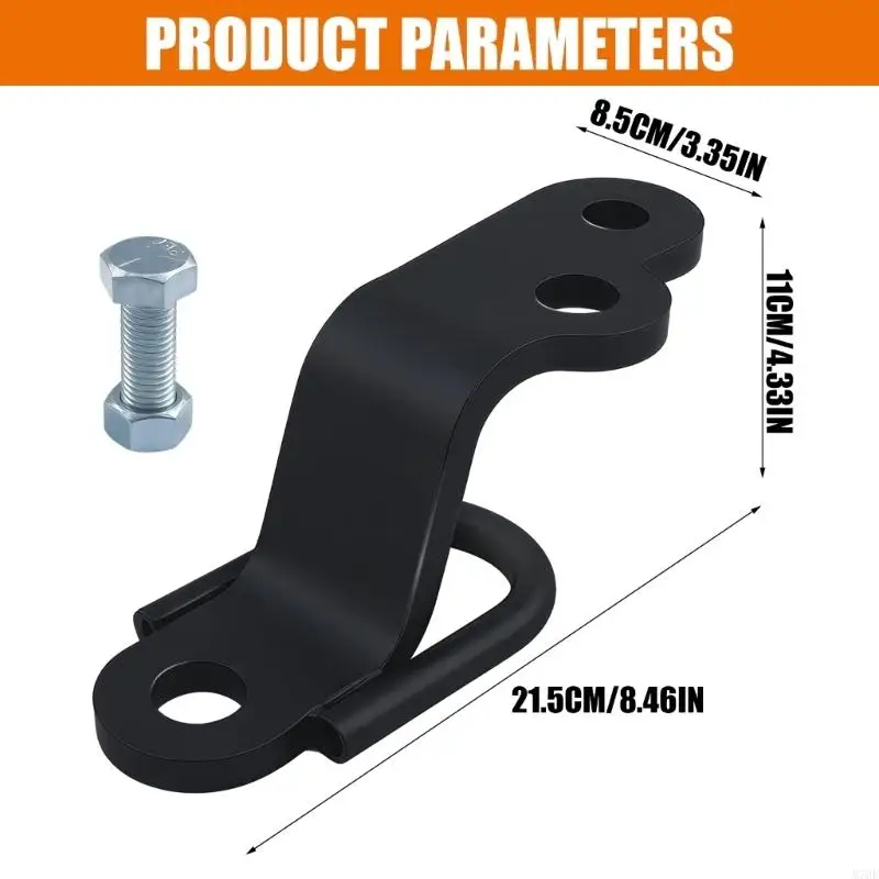 M76E Anhängerkupplungs-Adapterhalterung für UTV-Arbeiten Freien und Transport – Detail 6