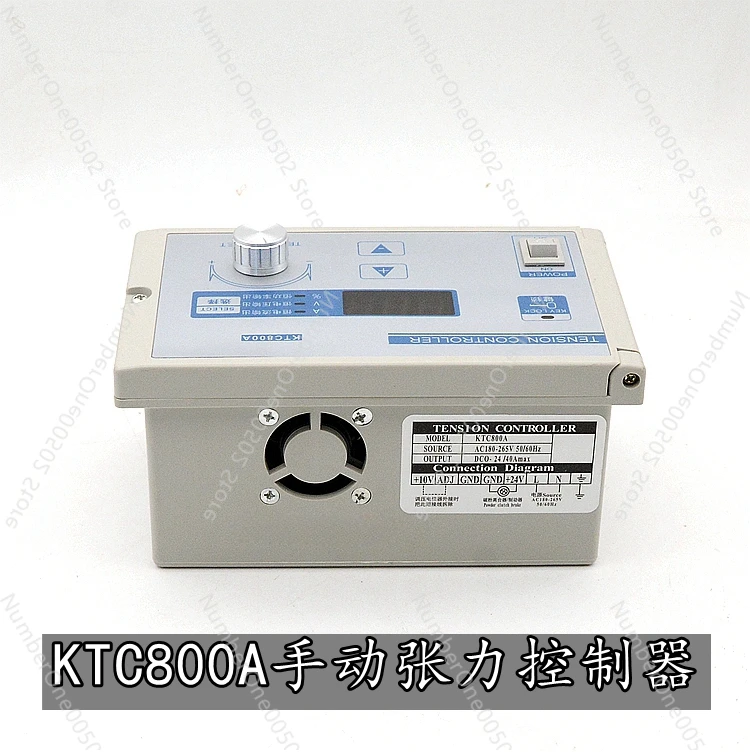 Ktc800a Tension Controller 24V Tension Control Magnetic Powder Brake Clutch 0a-4a Manual Digital Display 002