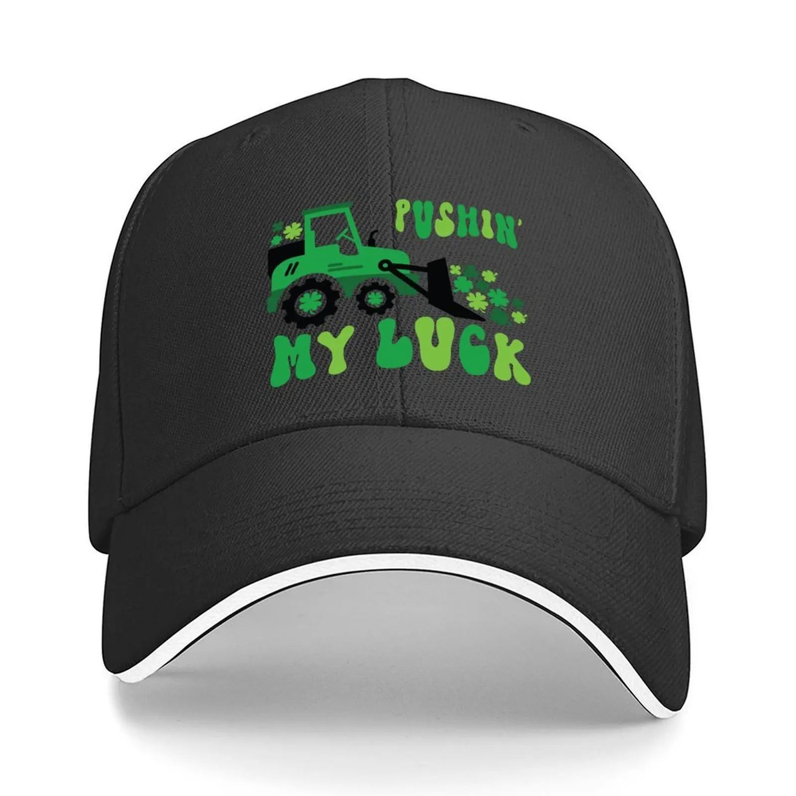 

Pushing My Luck Baseball Cap Cosplay Trucker Cap Male hat hiking hat Caps Women Men's
