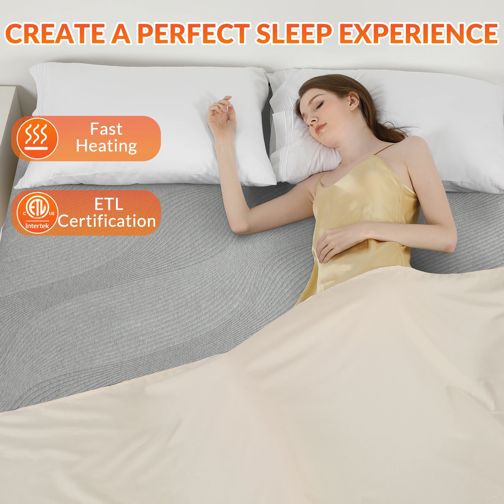 Full-Size Heated Mattress Pad
