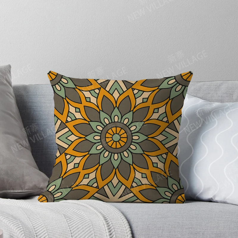 Spadek wystrój domu jesień salon rzuć poduszka pokrywa sofa boho obicia na poduszki Morocco45x45cm 45*45 50x50 60x60cm 40*40x40cm