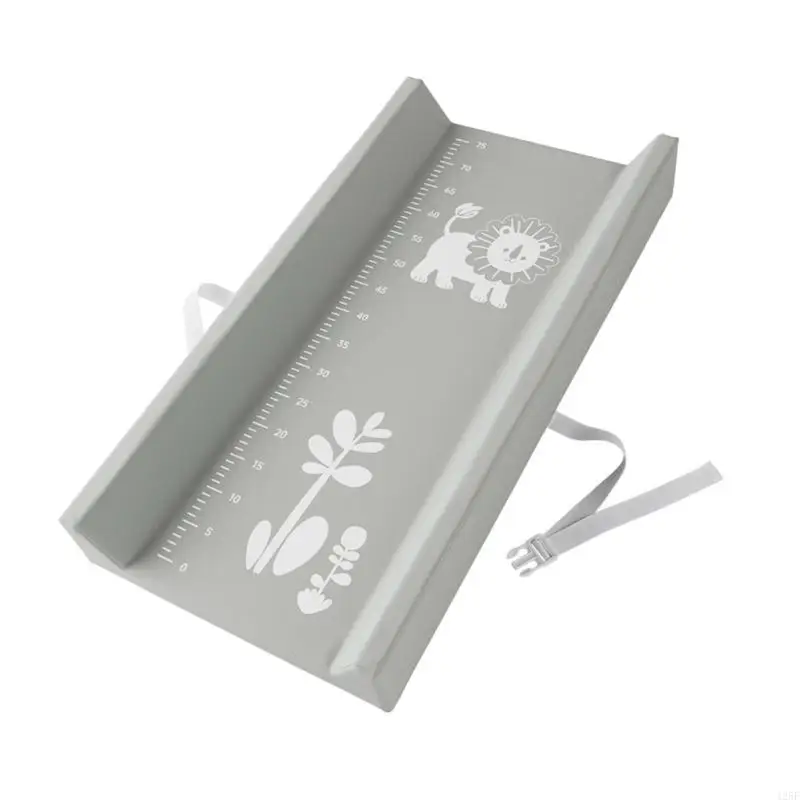 Easy to Clean PU Changing Mat Cover With Lovely Lions Pattern And Elastic Edges For Home and Outdoor Use 425F