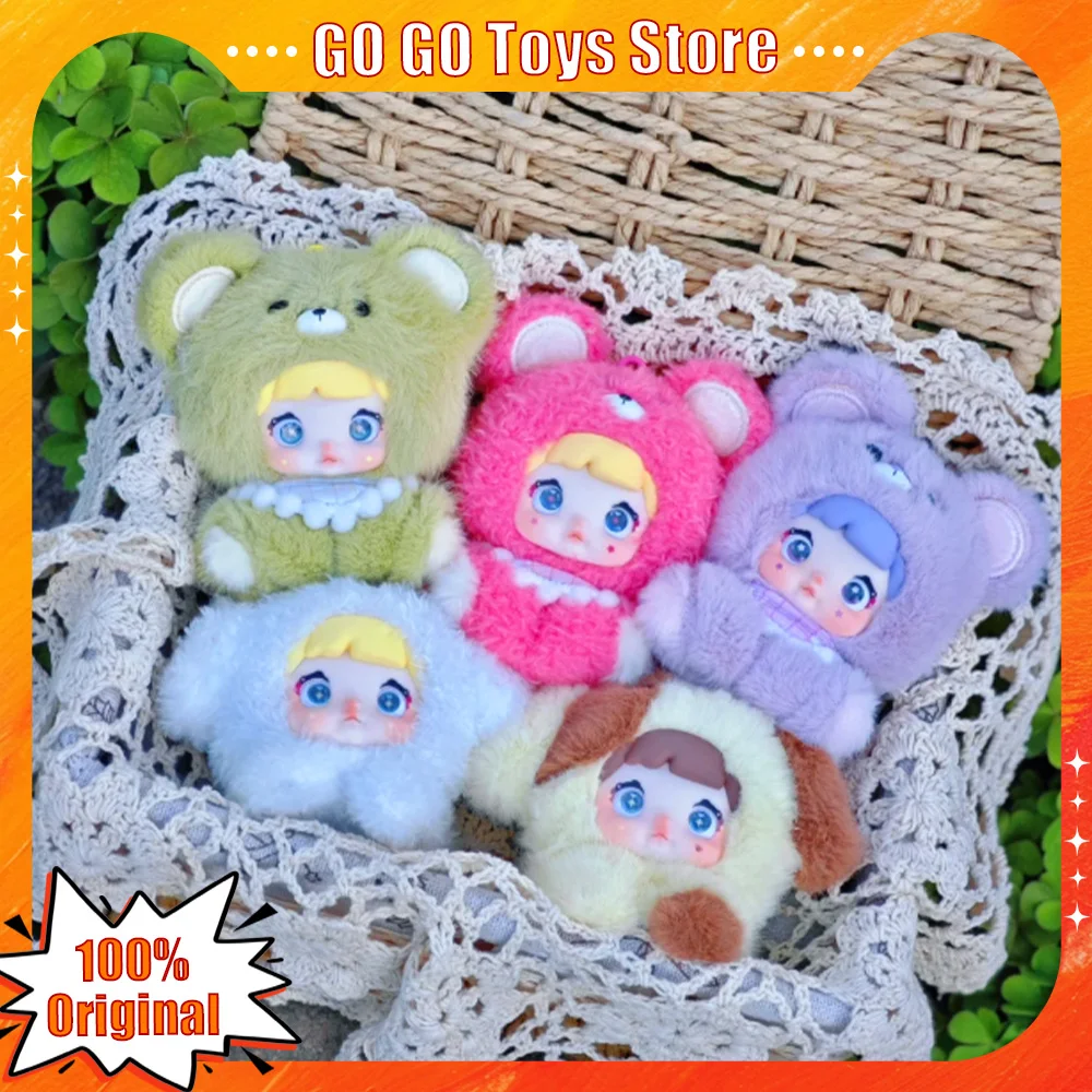 

NommiV4 Blind Box Nommi baby Series Plush Doll Mini Vinyl Doll Action Figure Collection Pendant Toy Pendant Toys Gift Ornaments