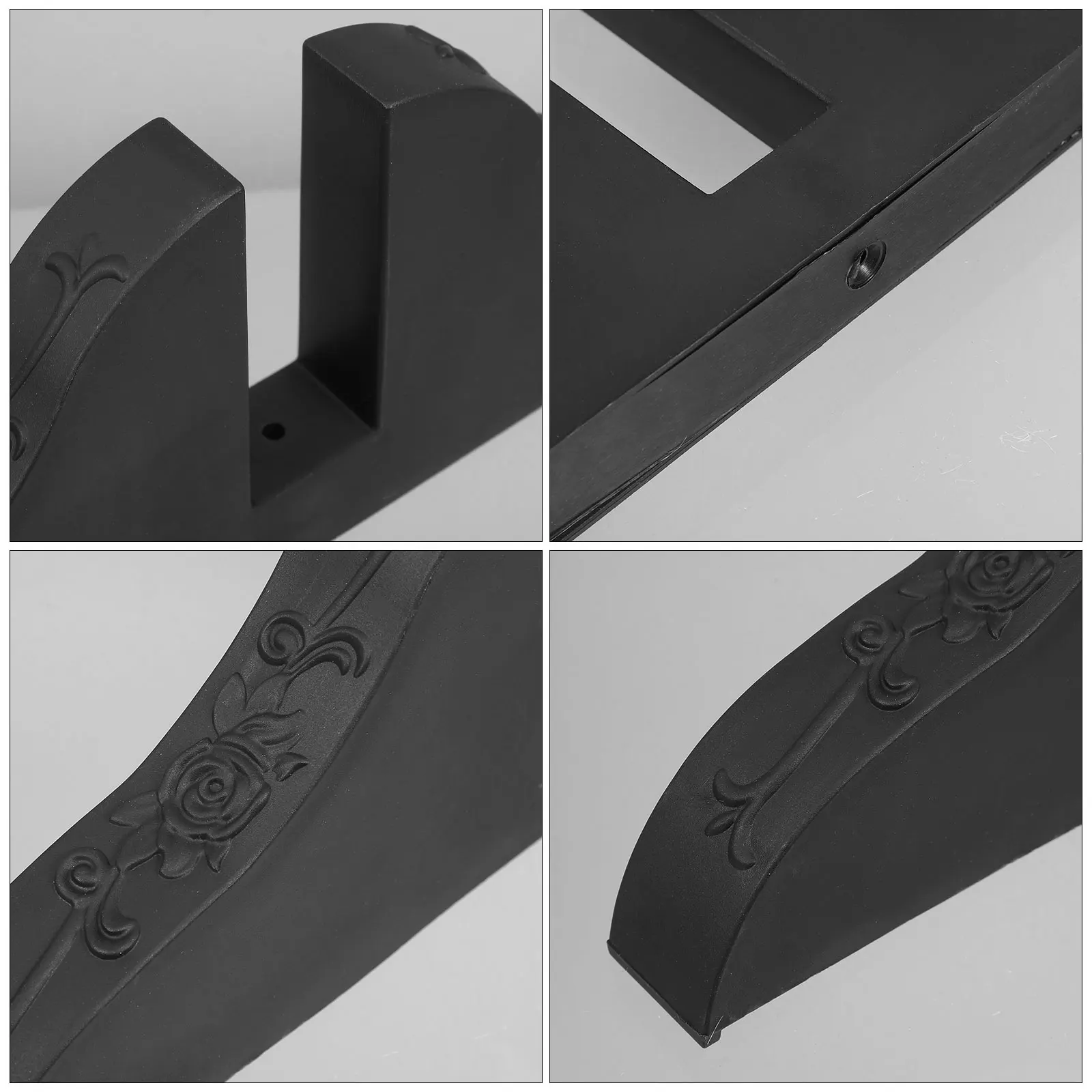 2pcs Screen Partition Bracket Holder Shelves Room Divider Base Folding Stand Pvc Support Privacy Screen Base Panel Stable