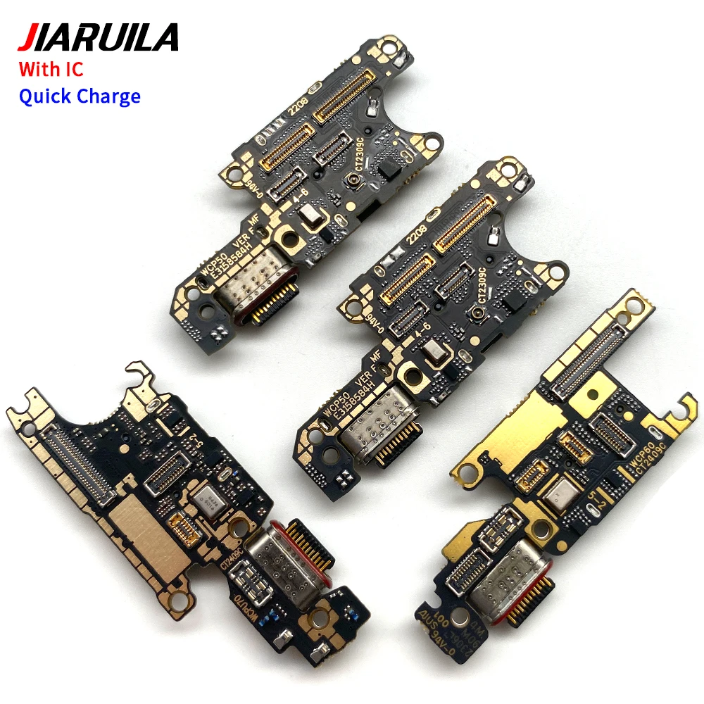 Dock Connector USB Charger Charging Board Port Flex Cable For Huawei Mate 40 50 50E 60 Pro P50 P60 P50E Pura 70 Pro