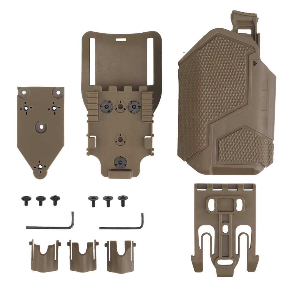 X300 Flashlight Bearing Universal Gun Holster GEN4 Glock 17 19 21 22 with Quick Locking System Pistol Holster - view 3