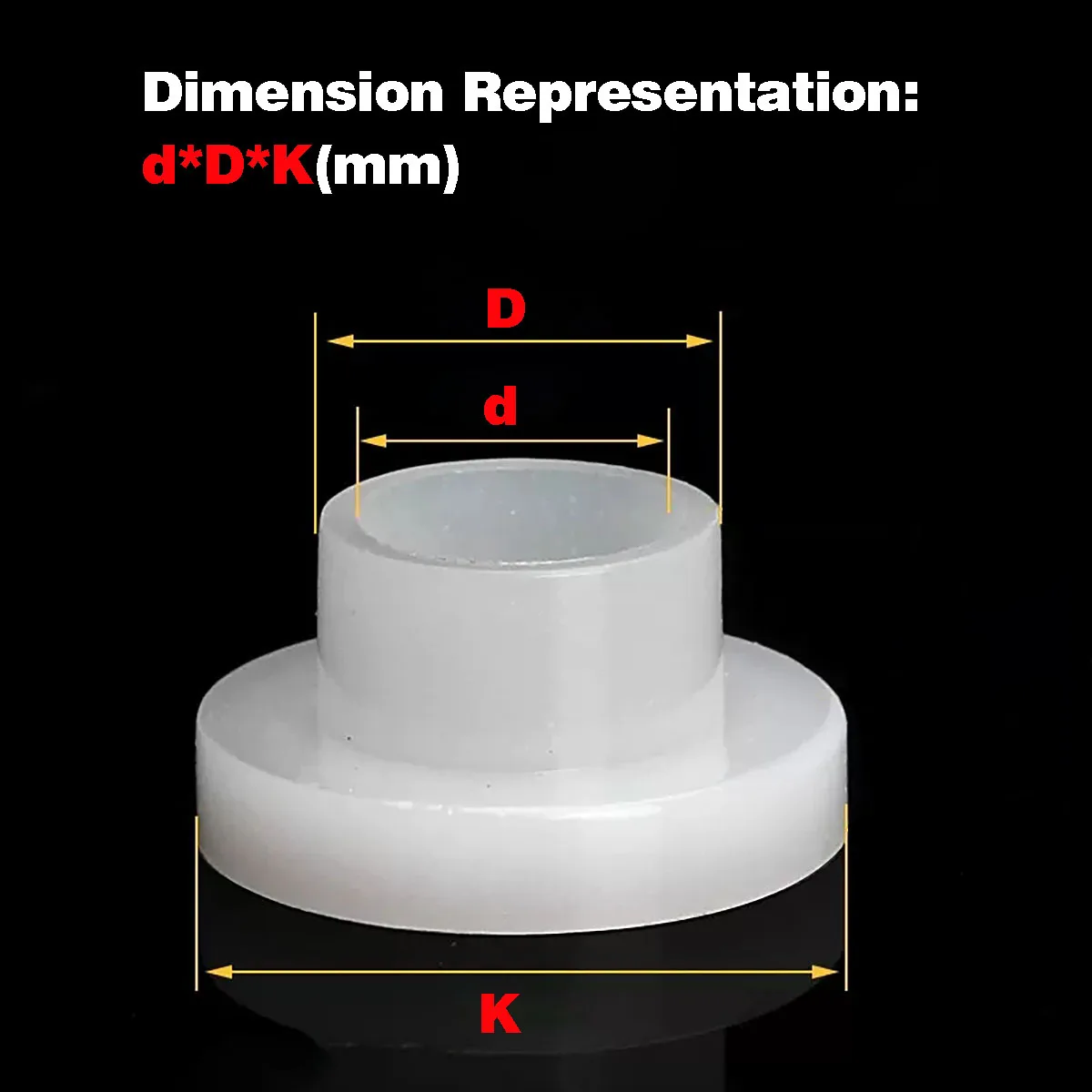 T-Shaped Nylon Washer/Concave Convex Insulating Particle/T-Shaped Step Gasket